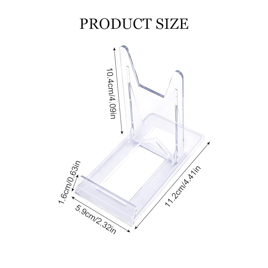 Amazon.co.jp: 12 個 プラスチックプレートスタンド 皿立 写真